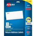 Avery Label, Rtn Add, 60Up, Ij 1500PK AVE8195